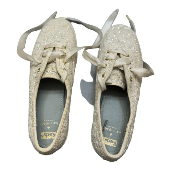 Keds X Kate Spade New York Champion Glitter Sneakers - Picture 5 of 11